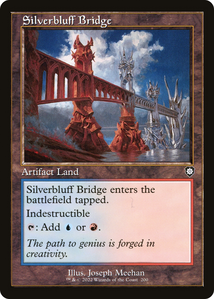Silverbluff Bridge (Retro) [The Brothers' War Commander] - The Mythic Store | 24h Order Processing