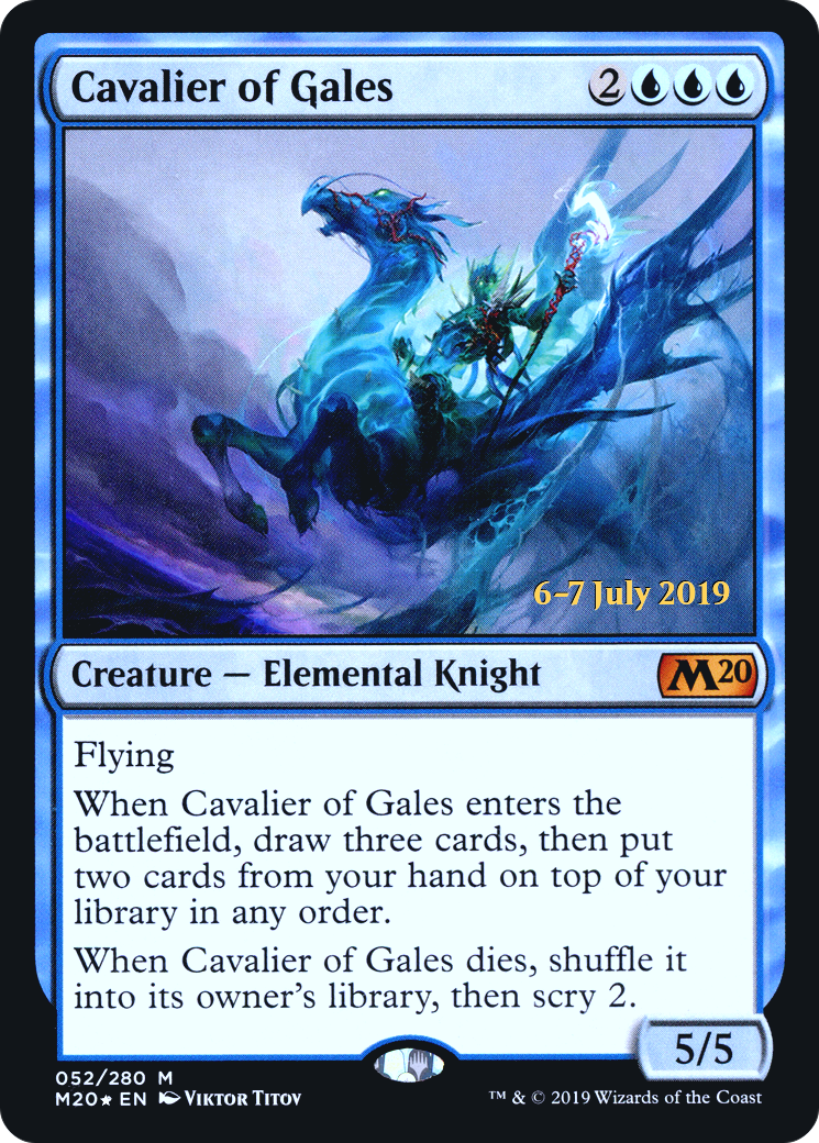 Cavalier of Gales [Core Set 2020 Prerelease Promos] - The Mythic Store | 24h Order Processing