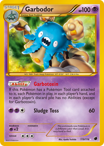 Garbodor (119/116) [Black & White: Plasma Freeze] - The Mythic Store | 24h Order Processing