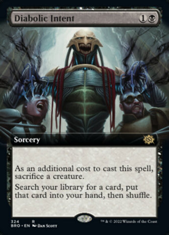 Diabolic Intent (Extended Art) [The Brothers' War] - The Mythic Store | 24h Order Processing