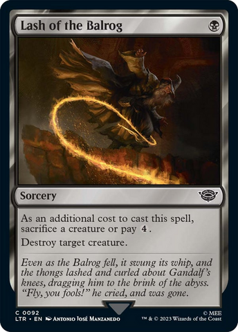 Lash of the Balrog [The Lord of the Rings: Tales of Middle-Earth] - The Mythic Store | 24h Order Processing