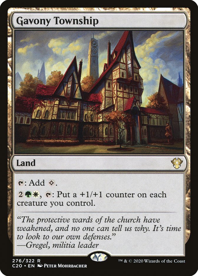 Gavony Township [Commander 2020] - The Mythic Store | 24h Order Processing