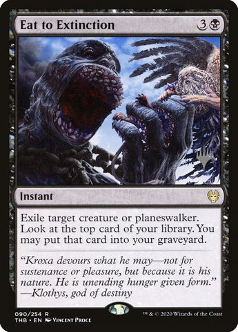 Eat to Extinction (Promo Pack) [Theros Beyond Death Promos] - The Mythic Store | 24h Order Processing