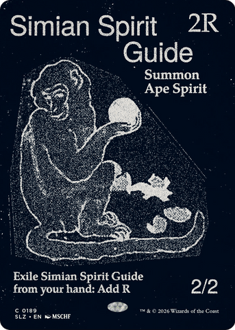 Simian Spirit Guide (0189) [Secret Lair x MSCHF: The Zeta Set] - The Mythic Store | 24h Order Processing
