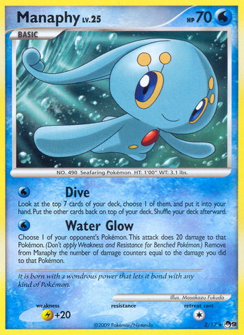 Manaphy (2/17) [POP Series 9] - The Mythic Store | 24h Order Processing