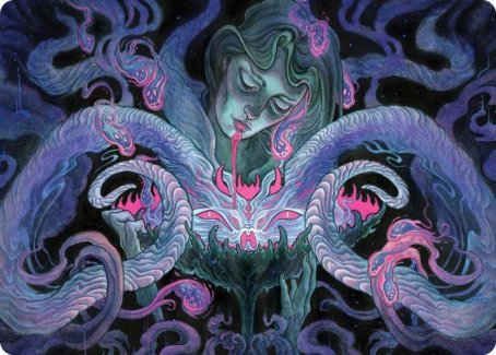 Demonic Bargain Art Card [Innistrad: Crimson Vow Art Series] - The Mythic Store | 24h Order Processing
