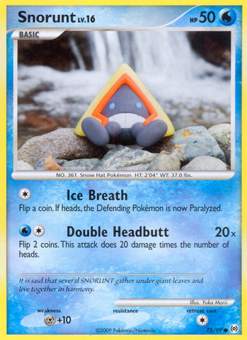 Snorunt (75/99) [Platinum: Arceus] - The Mythic Store | 24h Order Processing