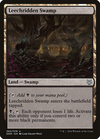 Leechridden Swamp [Duel Decks: Nissa vs. Ob Nixilis] - The Mythic Store | 24h Order Processing