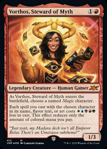 Vorthos, Steward of Myth (Galaxy Foil) [Unfinity] - The Mythic Store | 24h Order Processing