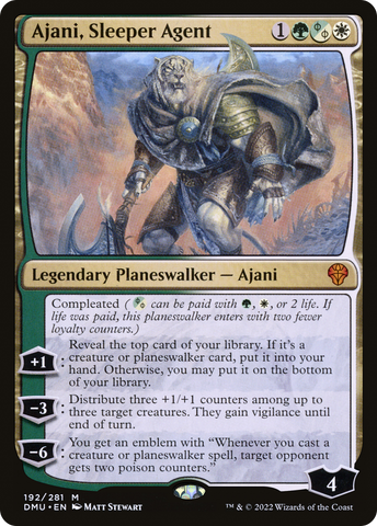 Ajani, Sleeper Agent [Dominaria United] - The Mythic Store | 24h Order Processing