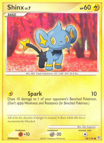 Shinx (98/130) [Diamond & Pearl: Base Set] - The Mythic Store | 24h Order Processing