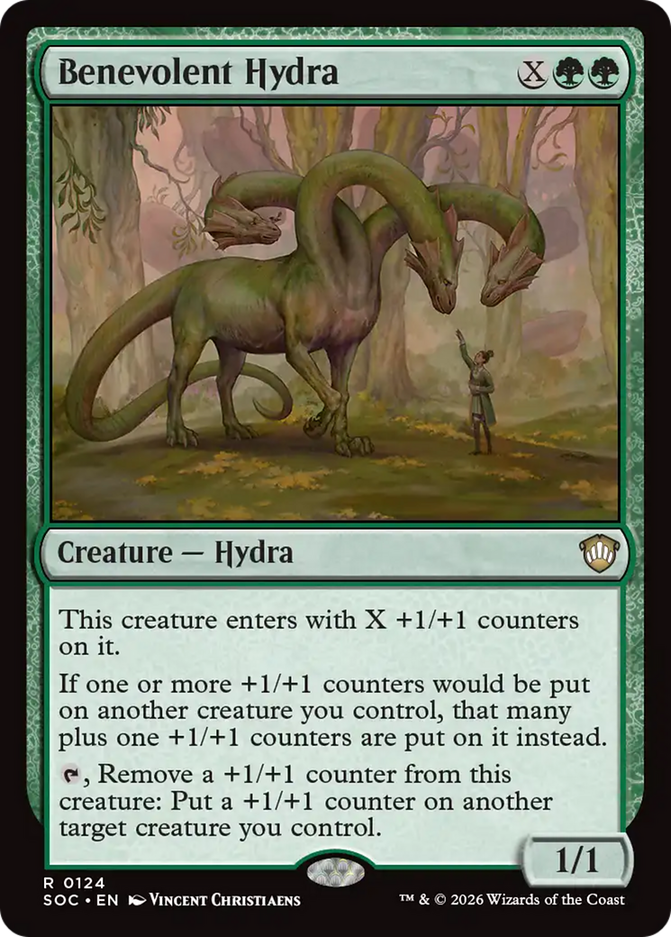Benevolent Hydra [Secrets of Strixhaven Commander] - The Mythic Store | 24h Order Processing