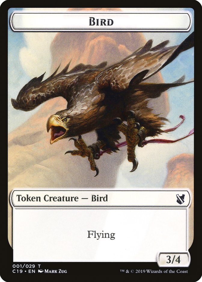 Bird Token (001/029) [Commander 2019 Tokens] - The Mythic Store | 24h Order Processing