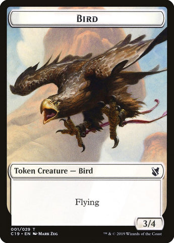 Bird Token (001/029) [Commander 2019 Tokens] - The Mythic Store | 24h Order Processing