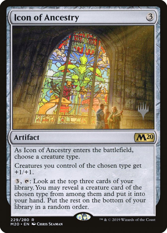 Icon of Ancestry (Promo Pack) [Core Set 2020 Promos] - The Mythic Store | 24h Order Processing