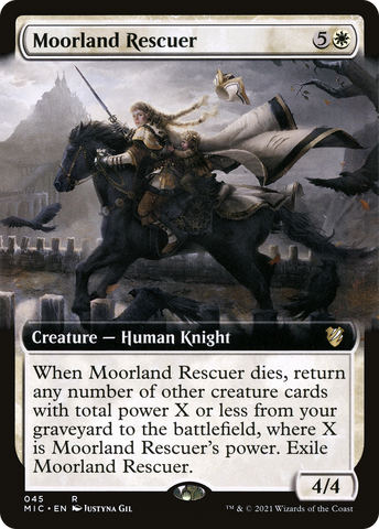 Moorland Rescuer (Extended Art) [Innistrad: Midnight Hunt Commander] - The Mythic Store | 24h Order Processing