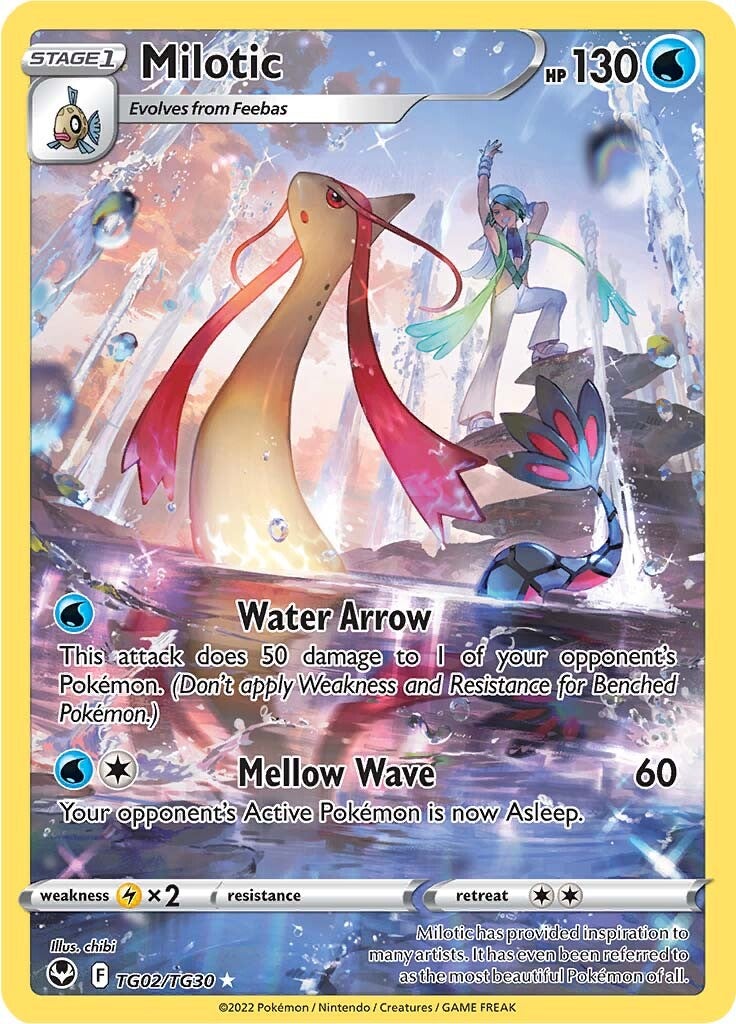 Milotic (TG02/TG30) [Sword & Shield: Silver Tempest] - The Mythic Store | 24h Order Processing