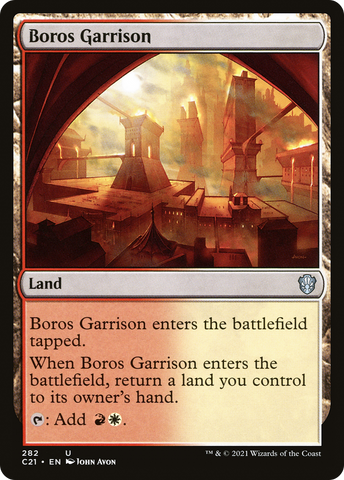 Boros Garrison [Commander 2021] - The Mythic Store | 24h Order Processing