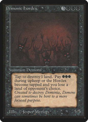 Demonic Hordes [Beta Edition] - The Mythic Store | 24h Order Processing