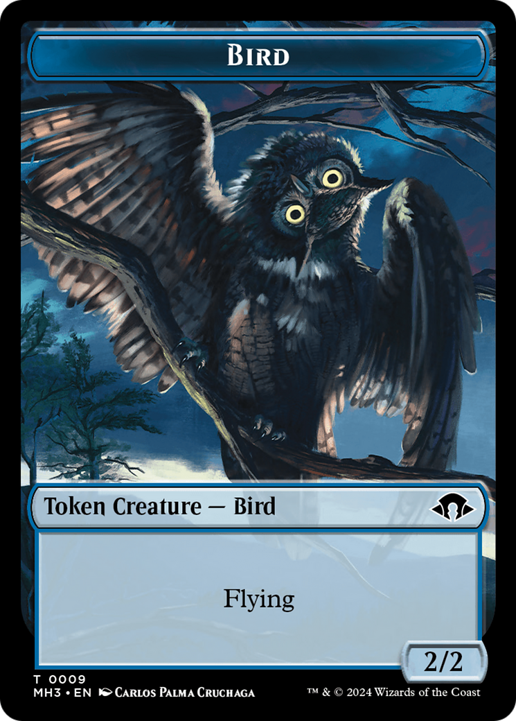 Eldrazi Spawn // Bird Double-Sided Token [Modern Horizons 3 Tokens] - The Mythic Store | 24h Order Processing