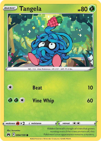 Tangela (004/159) [Sword & Shield: Crown Zenith] - The Mythic Store | 24h Order Processing
