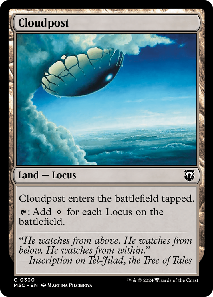 Cloudpost (Ripple Foil) [Modern Horizons 3 Commander] - The Mythic Store | 24h Order Processing