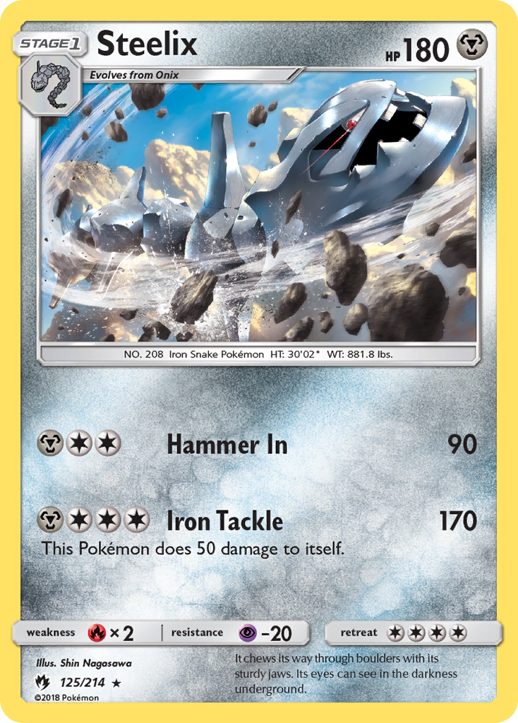 Steelix (125/214) [Sun & Moon: Lost Thunder] - The Mythic Store | 24h Order Processing