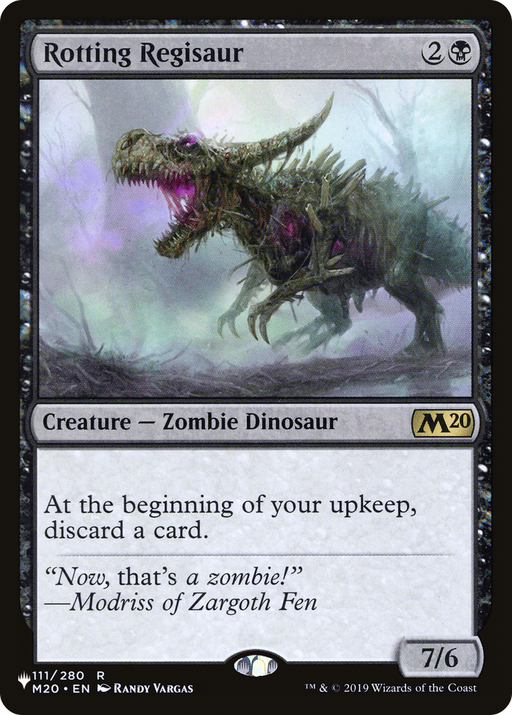 Rotting Regisaur [The List] - The Mythic Store | 24h Order Processing