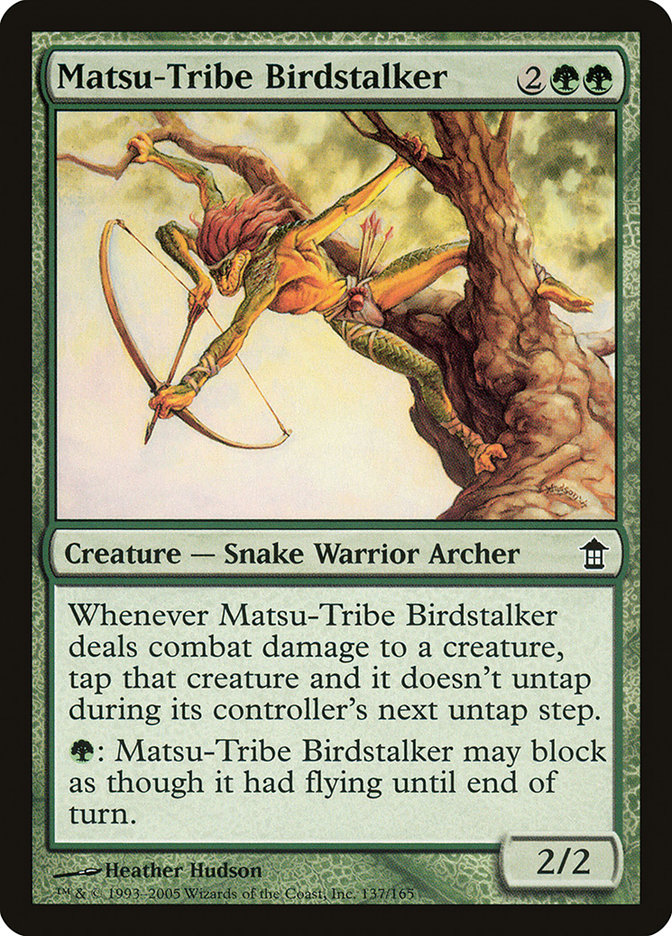 Matsu-Tribe Birdstalker [Saviors of Kamigawa] - The Mythic Store | 24h Order Processing