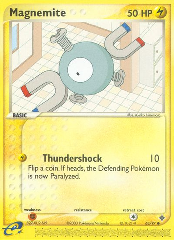 Magnemite (63/97) [EX: Dragon] - The Mythic Store | 24h Order Processing
