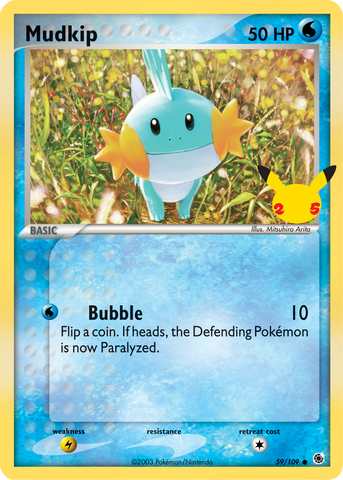 Mudkip (59/109) (Jumbo Card) [First Partner Pack] - The Mythic Store | 24h Order Processing