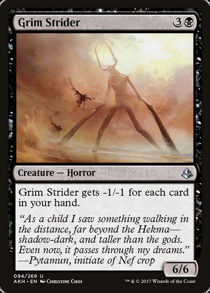 Grim Strider [Amonkhet] - The Mythic Store | 24h Order Processing