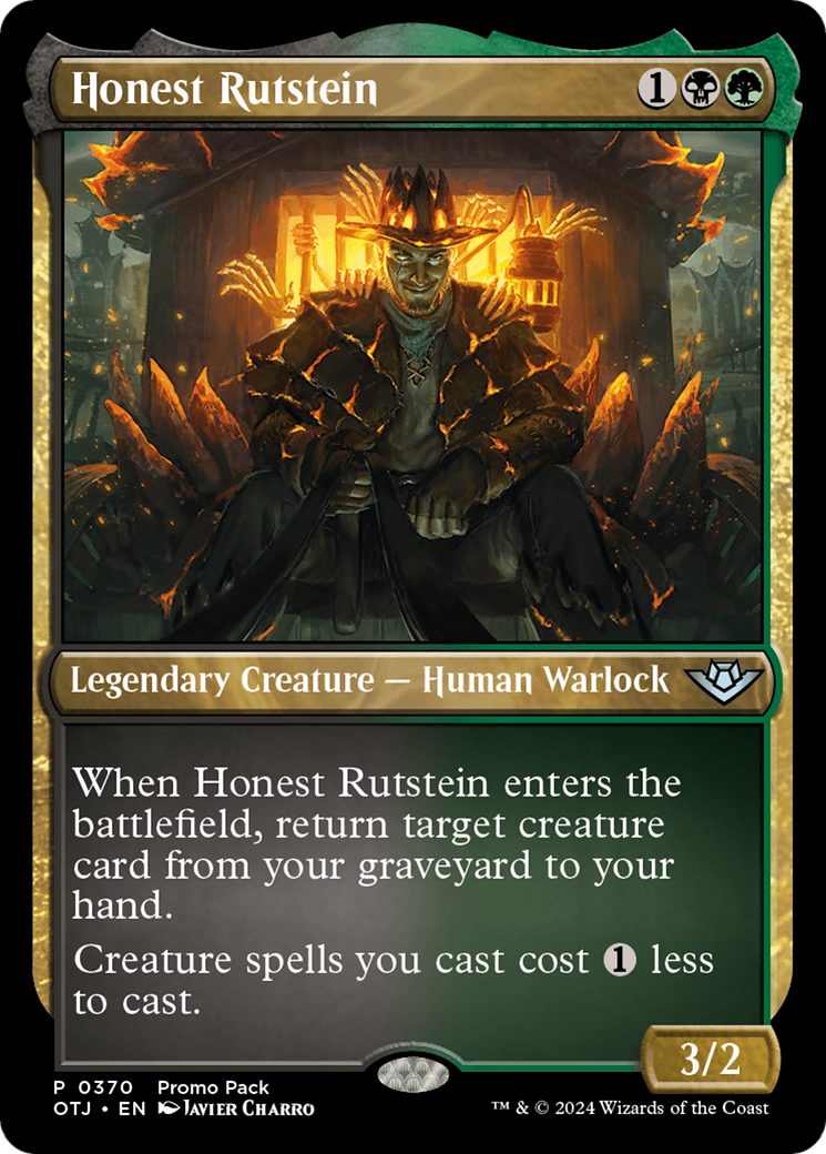 Honest Rutstein (Promo Pack) [Outlaws of Thunder Junction Promos] - The Mythic Store | 24h Order Processing