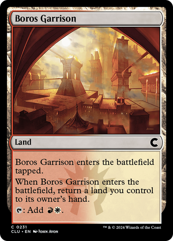 Boros Garrison [Ravnica: Clue Edition] - The Mythic Store | 24h Order Processing