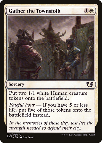 Gather the Townsfolk [Duel Decks: Blessed vs. Cursed] - The Mythic Store | 24h Order Processing