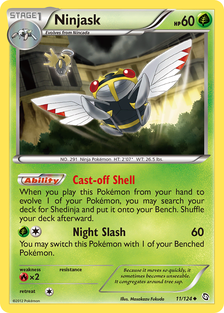 Ninjask (11/124) [Black & White: Dragons Exalted] - The Mythic Store | 24h Order Processing