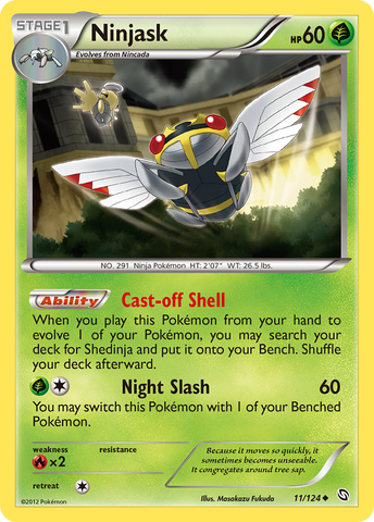 Ninjask (11/124) [Black & White: Dragons Exalted] - The Mythic Store | 24h Order Processing