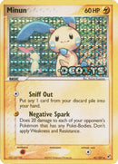 Minun (41/107) (Stamped) [EX: Deoxys] - The Mythic Store | 24h Order Processing