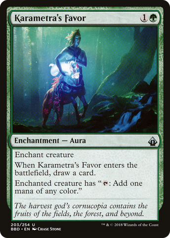 Karametra's Favor [Battlebond] - The Mythic Store | 24h Order Processing