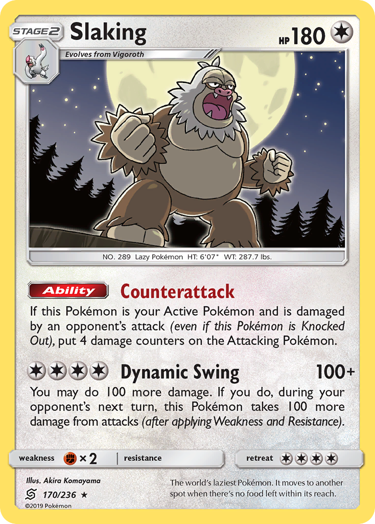Slaking (170/236) [Sun & Moon: Unified Minds] - The Mythic Store | 24h Order Processing