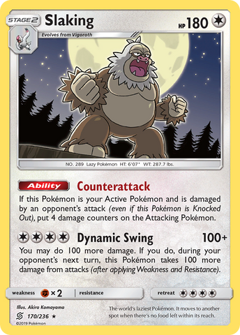 Slaking (170/236) [Sun & Moon: Unified Minds] - The Mythic Store | 24h Order Processing