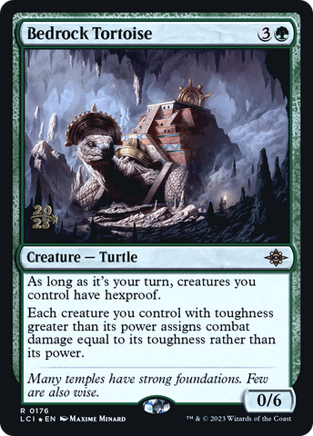 Bedrock Tortoise [The Lost Caverns of Ixalan Prerelease Cards] - The Mythic Store | 24h Order Processing
