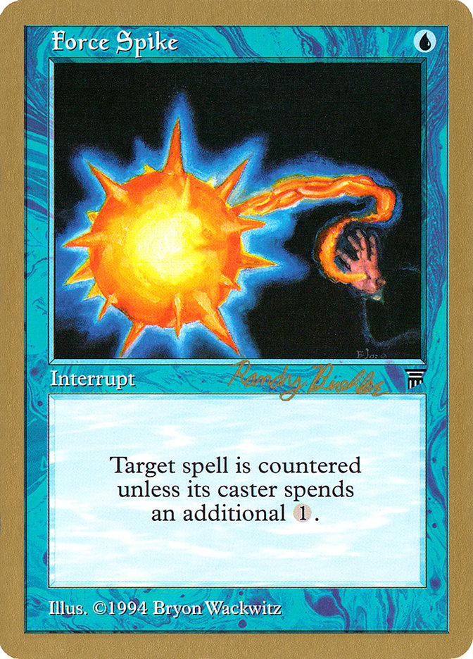Force Spike (Randy Buehler) [World Championship Decks 1998] - The Mythic Store | 24h Order Processing