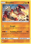 Groudon (113/236) (Cracked Ice Holo) (Theme Deck Exclusive) [Sun & Moon: Cosmic Eclipse] - The Mythic Store | 24h Order Processing