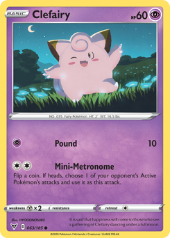 Clefairy (063/185) [Sword & Shield: Vivid Voltage] - The Mythic Store | 24h Order Processing