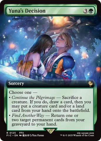 Yuna's Decision (Extended Art) [FINAL FANTASY Commander] - The Mythic Store | 24h Order Processing
