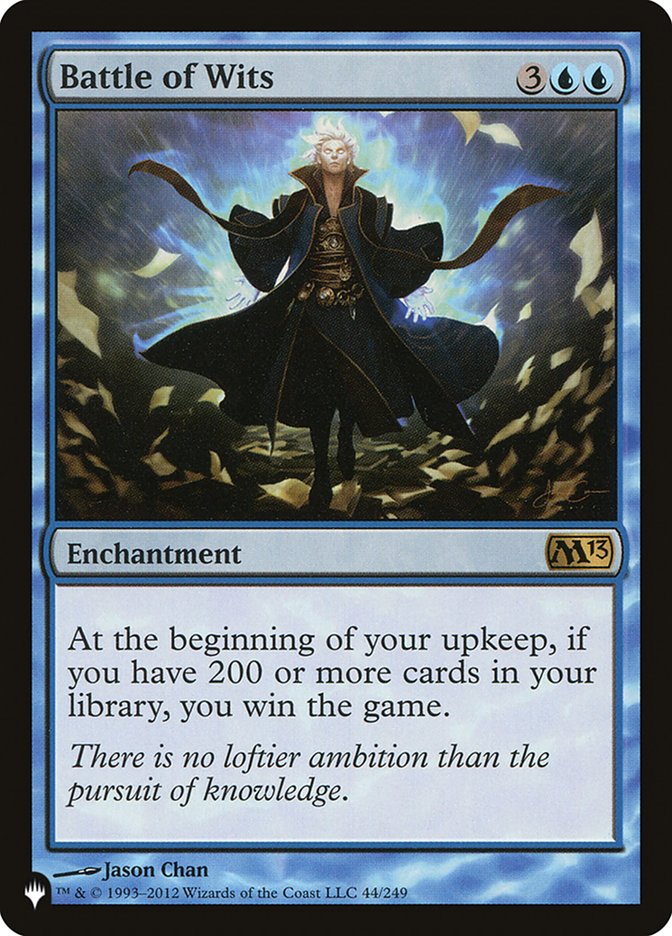 Battle of Wits [The List] - The Mythic Store | 24h Order Processing