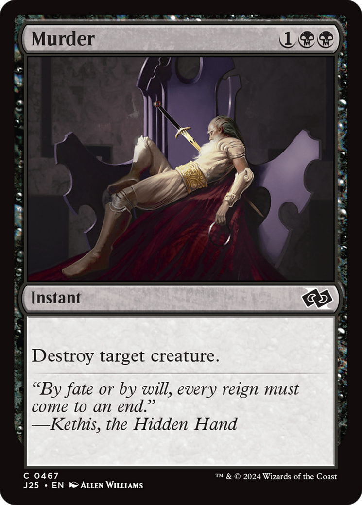 Murder [Foundations Jumpstart] - The Mythic Store | 24h Order Processing
