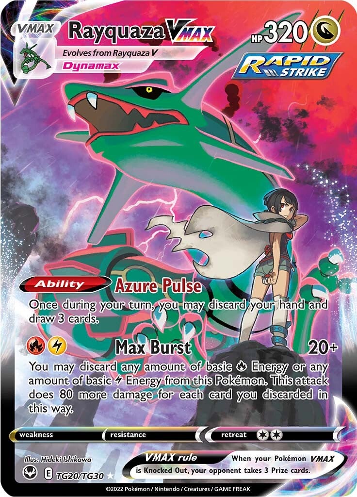 Rayquaza VMAX (TG20/TG30) [Sword & Shield: Silver Tempest] - The Mythic Store | 24h Order Processing