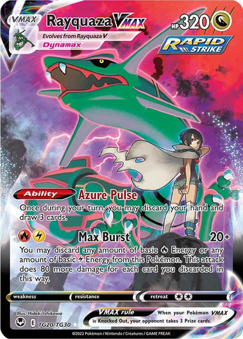 Rayquaza VMAX (TG20/TG30) [Sword & Shield: Silver Tempest] - The Mythic Store | 24h Order Processing